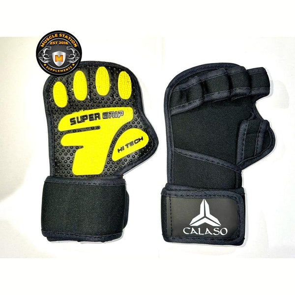 Super Grip Hi Tech Back Less Gym Gloves