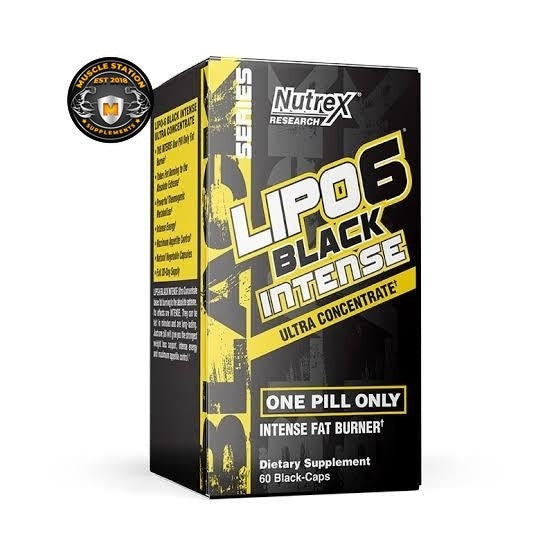 Lipo6 Black Intense Fat Burner By Nutrex