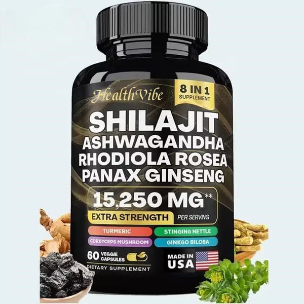 Shilajit Ashwagandha Panax Rhodiola