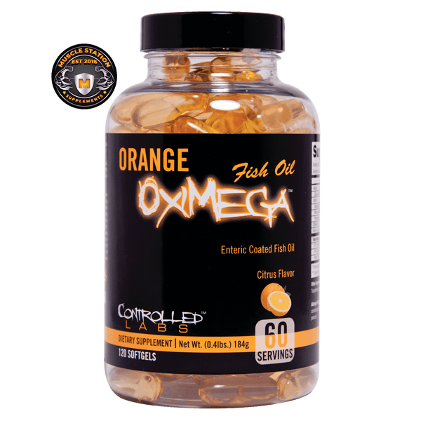 Orange Oximega Fish Oil By Controlled Labs