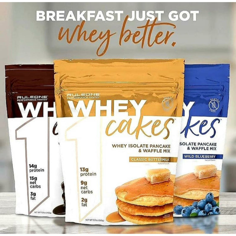 WHEY CAKES HIGH PROTEIN BY RULE1 $29.9 Muscle Station
