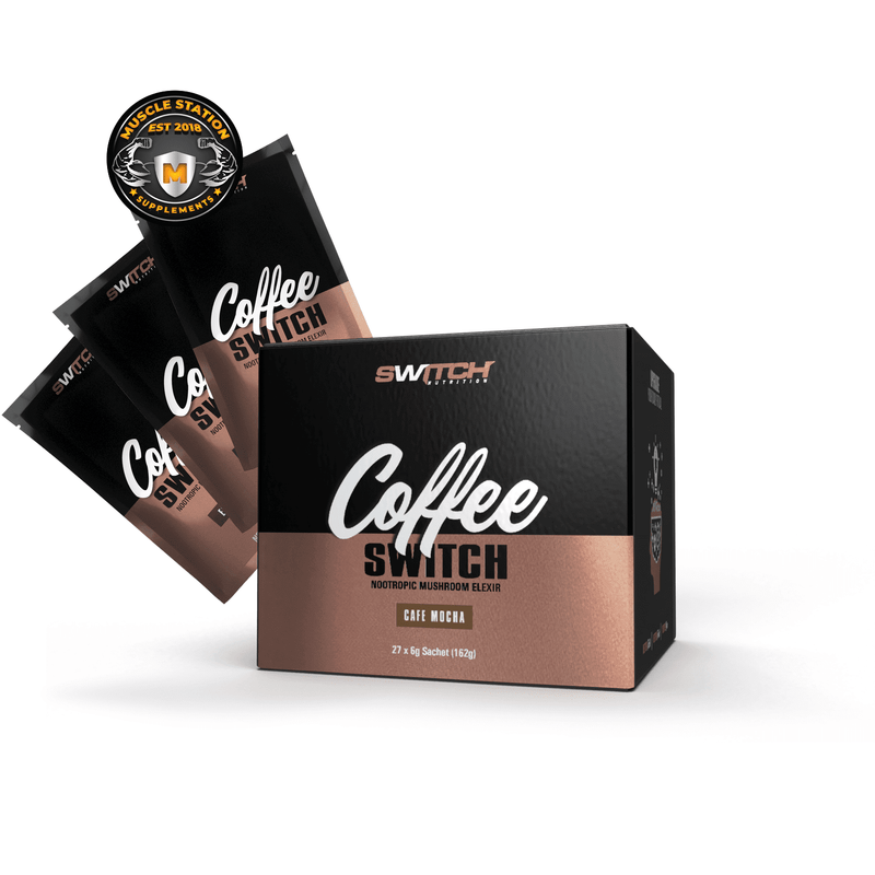 COFFEE SWITCH FAT BURNING & ENERGY FORMULA $49.9 Muscle Station