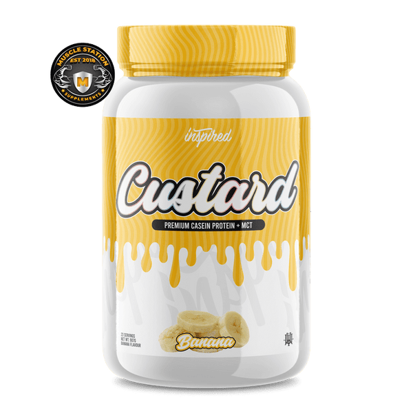 Custard Premium Casein Protein By Inspired