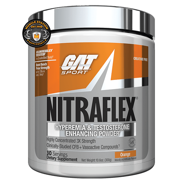 Nitraflex Hypermia & Testosterone By Gat Sport $69.9 Muscle Station