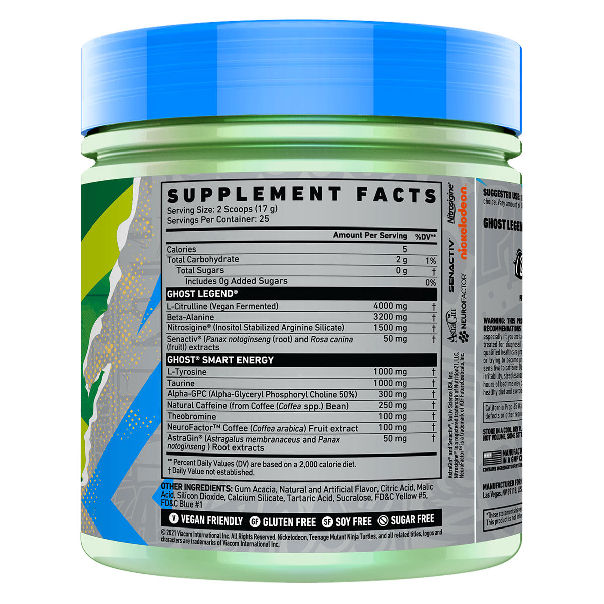 Legend Pre workout By Ghost Lifestyle