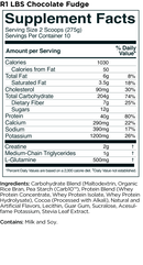 R1 Lbs Gainer By Rule1 $109 Muscle Station