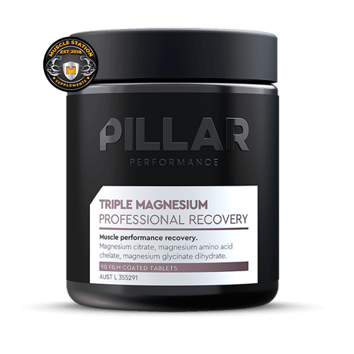 TRIPLE MAGNESIUM RECOVERY BY PILLAR PERFORMANCE $29.9 Muscle Station