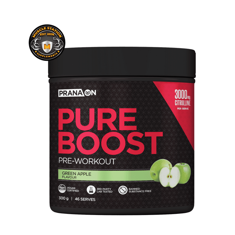 Pure Boost Pre workout By Prana ON