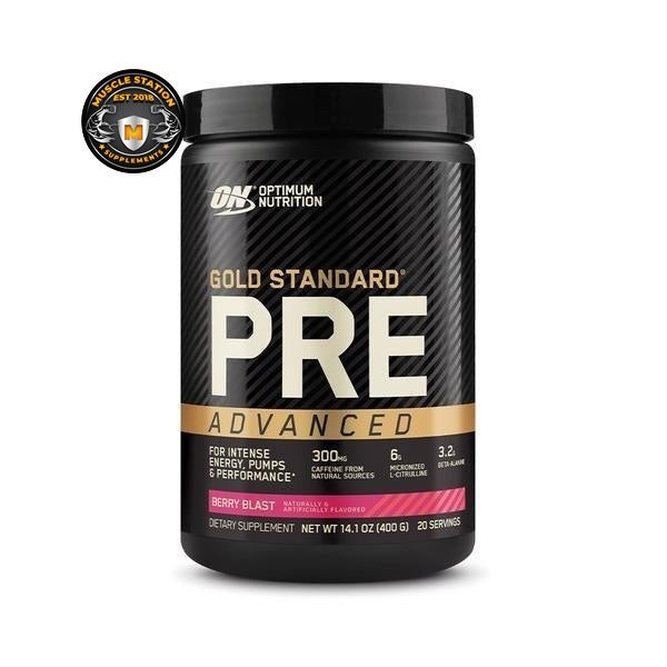 Pre Advance Pre Workout By Gold Standard $49.9 Muscle Station