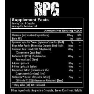 RPG NUTRIENT DIGESTING FOOD $69.95 Muscle Station