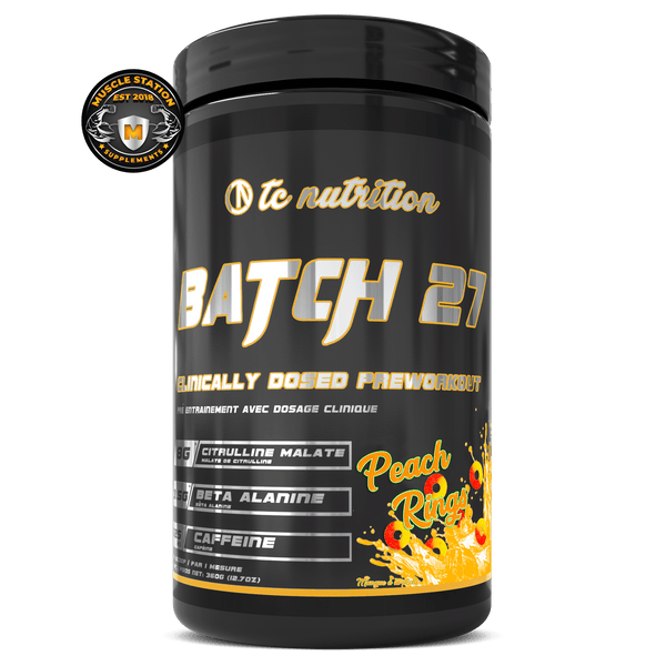 Batch27 Pre Workout By TC Nutrition
