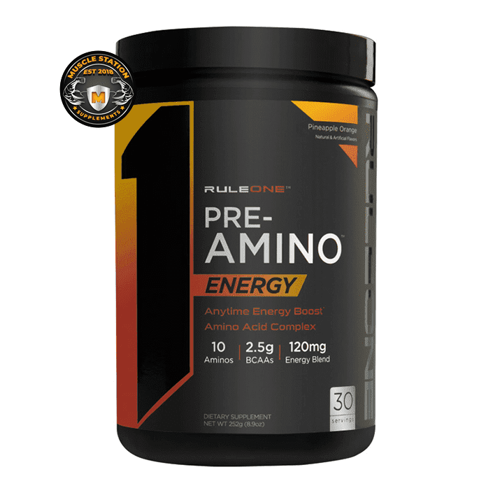 RULE1 PRE AMINO ENERGY BY RULE1 $49.9 Muscle Station