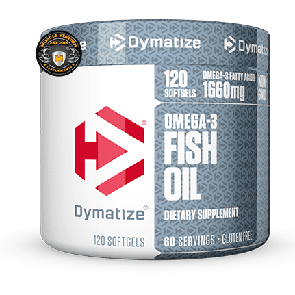 Omega 3 Fish Oil By Dymatize $39.9 Muscle Station