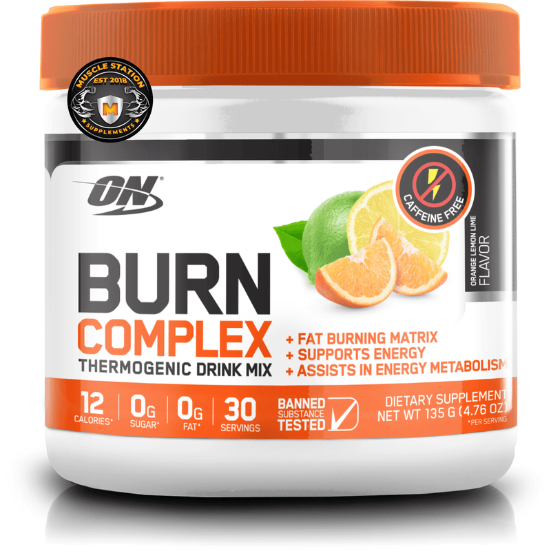 BURN COMPLEX THERMOGENIC $39.9 Muscle Station